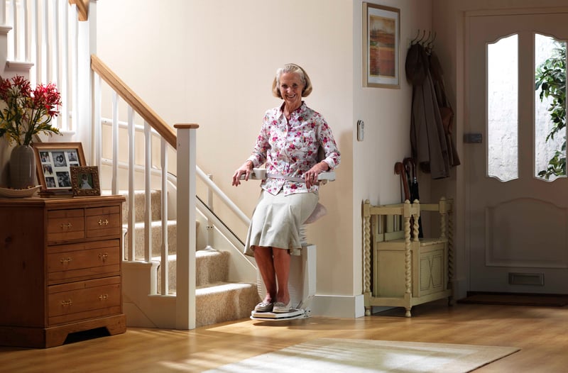 Stannah standing stairlift